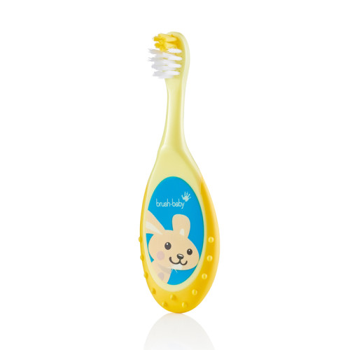 Brush-Baby | Brushbaby Non-Fluoride Strawberry Toothpaste (0-2 Years old) + FlossBrush 0-3 years
